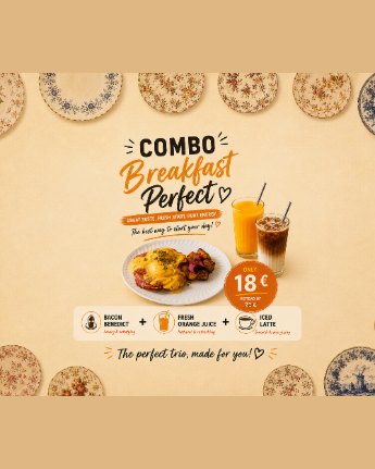 The Benedict Classic Combo